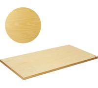 Plateau de table en bois VEVOR, 1500 x 750 x 38 mm, capacité de charge 150 kg, bureau universel en érable d'une seule pièce pour pupitre électrique réglable en hauteur, plan de travail pour le bureau