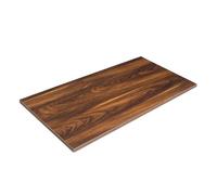 Plateau de table mélaminé 120 x 60 cm bois foncé Montmartre - Oviala