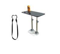 Plateau de table multifonction pour voiture - Organiseur réglable en hauteur pour les longs voyages, idéal pour manger et se divertir sur le siège arrière de berline