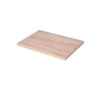 Emuca - Plateau de table ou étagère effet chêne 120 x 80 cm Finition chêne G