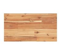 Plateau de table rectangulaire en bois massif d'acacia 40 x 20 x 2 cm | Surface lisse, facile à nettoyer, bois non traité, personnalisable avec peinture ou laque, convient pour la maison ou les