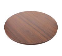 Plateau de Table Rond en Bois 40x40x1,2cm pour Table basse | Surface Lisse Résistante, Remplacement Pratique pour Bistro, la Cuisine, Salon, Balcon ou Pause Thé, Style Rétro