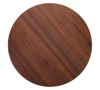Plateau de Table Rond en Bois 42,4cm pour Table de Salon | Surface Lisse et Résistante aux Rayures, Adaptée aux Tables de Patio, Espaces Réduits, Appartements et Discussions