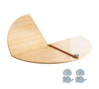 Plateau de table rond pliable, design peu encombrant pour salle à manger, maison, jardin et mariage