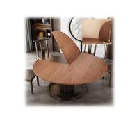 Plateau de table rond pliable - Design peu encombrant pour un rangement et un transport faciles, idéal pour les petits espaces, les bureaux et l'utilisation en extérieur