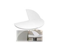 Plateau de table rond pliable - Design peu encombrant pour un rangement et un transport faciles, idéal pour les petits espaces, les bureaux et l'utilisation en extérieur