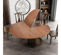 Plateau de table rond pliable - Extension de table en bois gain de place pour fêtes et utilisation commerciale, facile à ranger, grande taille (1,8 m)