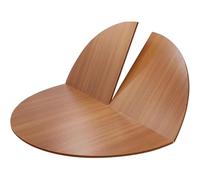 Plateau de table rond pliable, surface en bois de grand diamètre, remplacement temporaire de la table, rallonge pour une installation facile, pieds non inclus