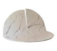 Plateau de table rond pliable, surface en bois de grand diamètre, remplacement temporaire de la table, rallonge pour une installation facile, pieds non inclus