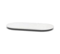 Plateau de Table TipToe Oblong 100x50cm Plastique Recyclé Blanc