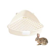 Plateau De Toilette Pour Animaux De Compagnie - Bac À Litière D'angle 9 | 76 X 8,07 X 4,13 Pouces, Pot Triangulaire Haute Capacité, Conception Portable Anti-éclaboussures | Cuvette De Toilette Amovib