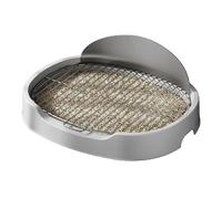 Plateau de Toilette pour Chien, Bac à Litière à Déflecteur Portable, Plateau de Toilette pour Animaux de Compagnie, Support pour Pipi pour Chiot, Pot de Toilette pour Chiens de