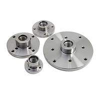 plateau de tournage en bois, mandrin de tournage, Plaque frontale de mandrin de tour en bois, plaque frontale à bride filetée M33 X 3.5/1 pouce X 8TPI / M18 X 2.5, accessoires d'outils de tournage sur