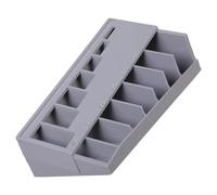 Plateau de tri des vis transportable pour amandes, vis, mise en évidence de substances stratégiques permanentes et compartiments modifiables, ensemble mince de séparateurs