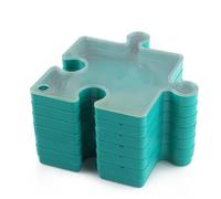 Plateau de tri puzzle - Ensemble d'organisation de puzzle empilable de 7,48 pouces | Planches de rangement liées | Porte-accessoires | Table de jeu | Porte-pièces de puzzle portable pour adultes