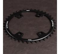 Plateau de vélo de route, 110BCD, 4 boulons, design unique avec dents étroites et larges pour un changement de vitesse optimal (42T)