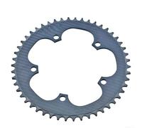 Plateau de vélo de route robuste en fibre de carbone 130BCD 5 boulons de pédalier unique supportant 9 13 vitesses 48T/50T/52T (50T)
