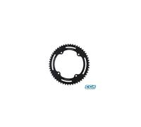 Plateau de vélo - Diamètre 145 mm - 53 dents - Couleur noire - Compatible Campagnolo 11v