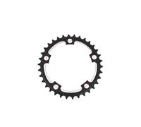 Plateau de VéLo,Plateau PéDalier éTroit Large Plateau de vélo 110BCD double disque 50-34T for pédalier de vélo de route compatible avec roue de chaîne de vélo pliable 9/10/11 vitesses(110BCD 34T)
