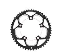 Plateau de VéLo,Plateau PéDalier éTroit Large Plateau de vélo 110BCD double disque 50-34T for pédalier de vélo de route compatible avec roue de chaîne de vélo pliable 9/10/11 vitesses(110BCD 50T)