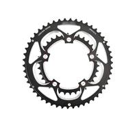 Plateau de VéLo,Plateau PéDalier éTroit Large Plateau de vélo 110BCD double disque 50-34T for pédalier de vélo de route compatible avec roue de chaîne de vélo pliable 9/10/11 vitesses(110BCD 50-34T)