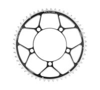 Plateau de VéLo,Plateau PéDalier éTroit Large Plateau de vélo de Route 110BCD 50-34T 52-36T 53-39T Plateau à 5 boulons en Alliage d'aluminium à Double Vitesse Pièces de vélo(110BCD Round 52T)