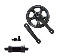 Plateau de vélo pliable compact 48T avec pédalier de 170 mm et trou carré pour un cyclisme efficace (pédalier + 110 BB)