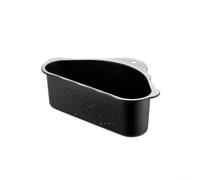 Plateau de vidange triangulaire en acier inoxydable pour évier qui aide à séparer les liquides des solides pendant la préparation de la cuisson sans se plier ou se déformer (B)