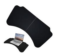 Plateau de volant automobile - 14,37 pouces Portable Organizer pliable Stand pour la commodité du conducteur, conception ergonomique avec support sécurisé, table multi-fonctionnelle pour le travail, l