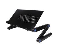 Plateau de volant portable - Bureau pliable pour ordinateur portable pour voiture | Bureau de lit réglable | Support léger pour ordinateur portable | Accessoire de voyage polyvalent