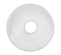 Plateau d'eau de déshydrator alimentaire Feuille de déshydrateur de fuite en silicone Féche de déshydrator stable liquide outil de séchage alimentaire Protection facile à nettoyer (Clair)