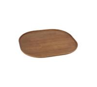 Plateau Déco en Bois "Trinidad" 44cm Marron
