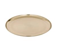Atmosphera - Plateau de présentation doré d37xh2,5cm