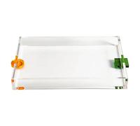 Plateau décoratif avec poignée for Boissons, gâteaux aux Fruits, Bijoux décoratifs, Rangement de parfums pour Vanité De Salle De Bains