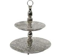 Plateau Décoratif Double Ø49cm en Métal - AUGUST -