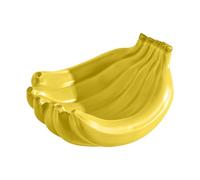 Plateau décoratif en céramique - Pot en forme de banane, accessoires décoratifs, plateau de service à bonbons, plat à noix amusant, porte-fruits réutilisable | Coloré pour la maison, le studio