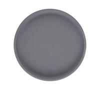 Plateau DéCoratif pour Pots de Fleurs, Soucoupe sans Trous, Plateaux en CéRamique Classiques Qui Embellissent Votre IntéRieur(8.8inch,Dark Gray)