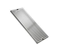 Plateau d'égouttage de bière en acier inoxydable - Tours à bière en métal - Surfaces de bac à égouttement - Plateau d'égouttement en métal - Kegrator