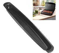 Plateau d'égouttage robuste de 36,8 cm - Résistant à la chaleur de grande capacité pour barbecue George Foreman, accessoire de barbecue en plein air
