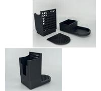 Plateau d'égouttement compatible avec Nespresso Essenza Mini - S'adapte à toutes les tasses de moins de 11 cm de haut - Noir