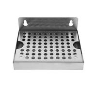 Plateau d'égouttement de bière en acier inoxydable, plaque murale 6x4.5, distributeur de bière en pression amovible, bac de vidange, plateau de déversement, fût de brassage à domicile