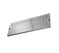 Plateau d'égouttement de bière en acier inoxydable, tours à bière, bac d'égouttement, montage en surface, pas de vidange, plateau d'égouttement en métal durable pour bars à domicile et événements