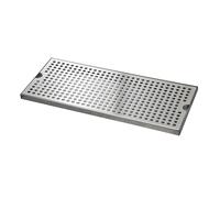 Plateau d'égouttement de bière, plateau d'égouttement en acier inoxydable pour bouilloire, plateau d'égouttement pour boissons, plateau de drainage de bière avec pots de bière