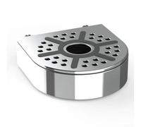 Plateau d'égouttement de rechange et seau pour machine à café, ensemble complet avec grille amovible, pour un nettoyage facile et une protection efficace contre les déversements