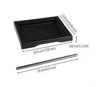 Plateau d'égouttement sur mesure et kit de ressort OPV pour Gaggia Classic Pro Brew Like a (ensemble de 2 pièces)