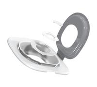 Plateau d'entraînement - Système d'entraînement aux toilettes réglable, inserts de siège lavables pour litière pour chat, instructions fiables étape par étape pour le pot pour chat | Durable et