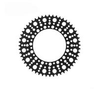 Plateau Design Étoilé Bulles pour Vélo Urbain Style | Dents positives négatives, engagement pour précis, évite pour chute pour chaîne, compatible 130BCD, pliant urbain