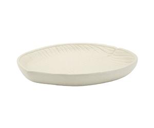 Plateau design minimaliste Mauro Ferretti Stons Beige 33x29x4 cm