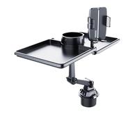 Plateau D'expander De Porte-voiture - Plateau De Collation Réglable Avec Support Mobile, Table À Manger De Voiture Routière | Plateau En Rotation Pour Boissons, Table De Déjeuner De Voiture De Bureau,