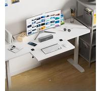 Plateau d'extension de bureau ergonomique - Extension de clavier pliable à clipser pour un confort amélioré au travail, aux études et aux jeux - Ajustement universel pour tous les bureaux